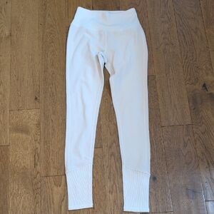 Alo White Leggings